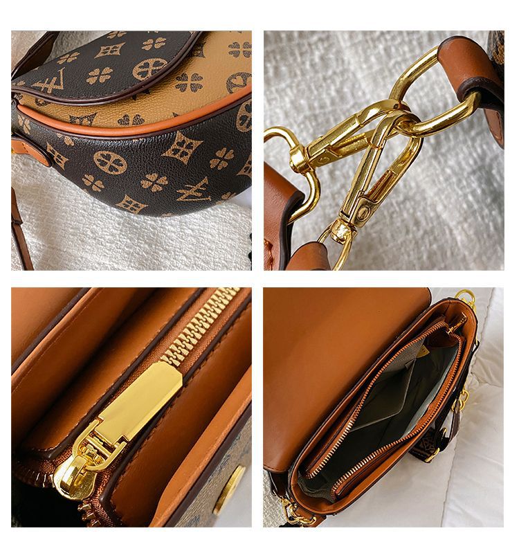 LV Leather Luxury Designer Aura Bag