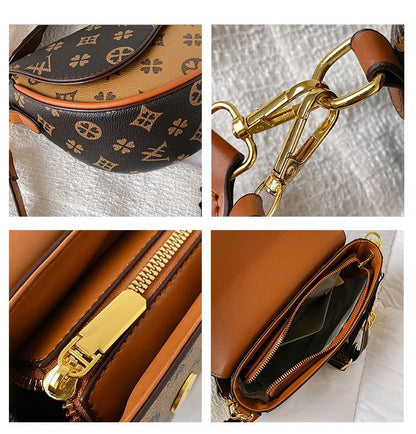 LV Leather Luxury Designer Aura Bag