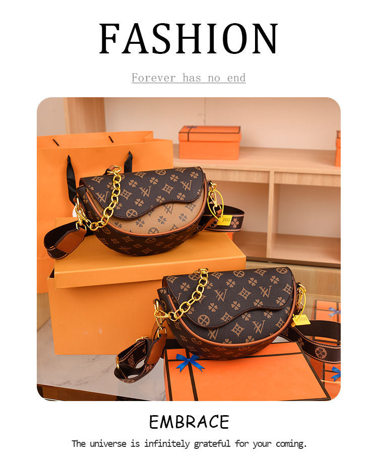 LV Leather Luxury Designer Aura Bag