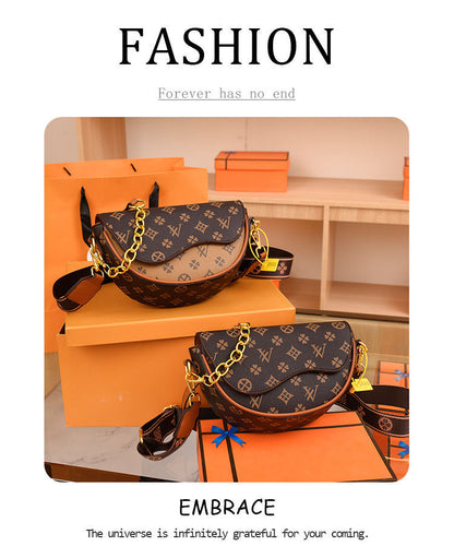 LV Leather Luxury Designer Aura Bag