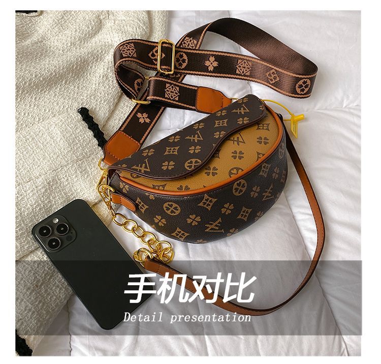 LV Leather Luxury Designer Aura Bag