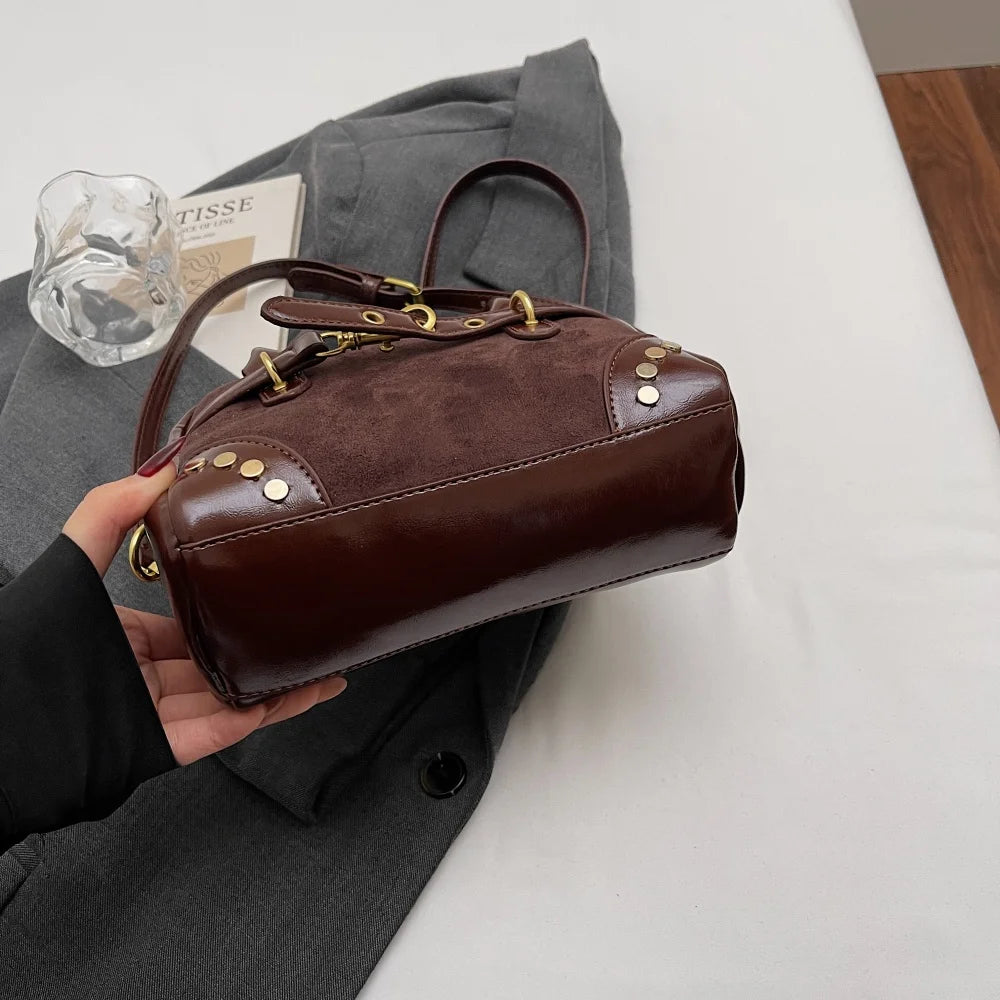 Vsper Mini Luxury Velvet Leather Aura Bag