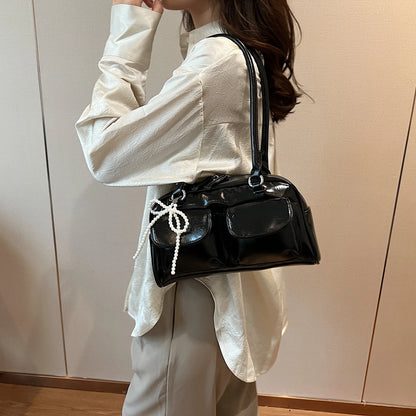 Fashionable Aura Bow Edition Versatile Shoulder Bag
