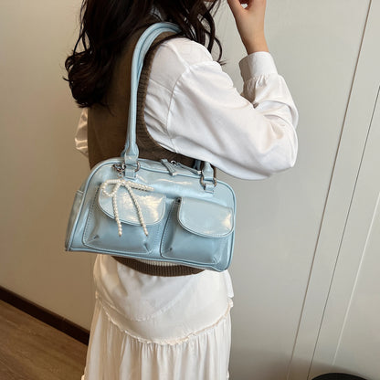 Fashionable Aura Bow Edition Versatile Shoulder Bag