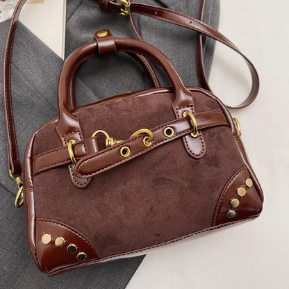 Vsper Mini Luxury Velvet Leather Aura Bag