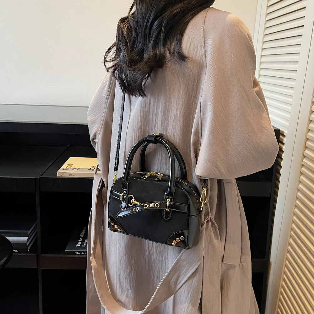 Vsper Mini Luxury Velvet Leather Aura Bag