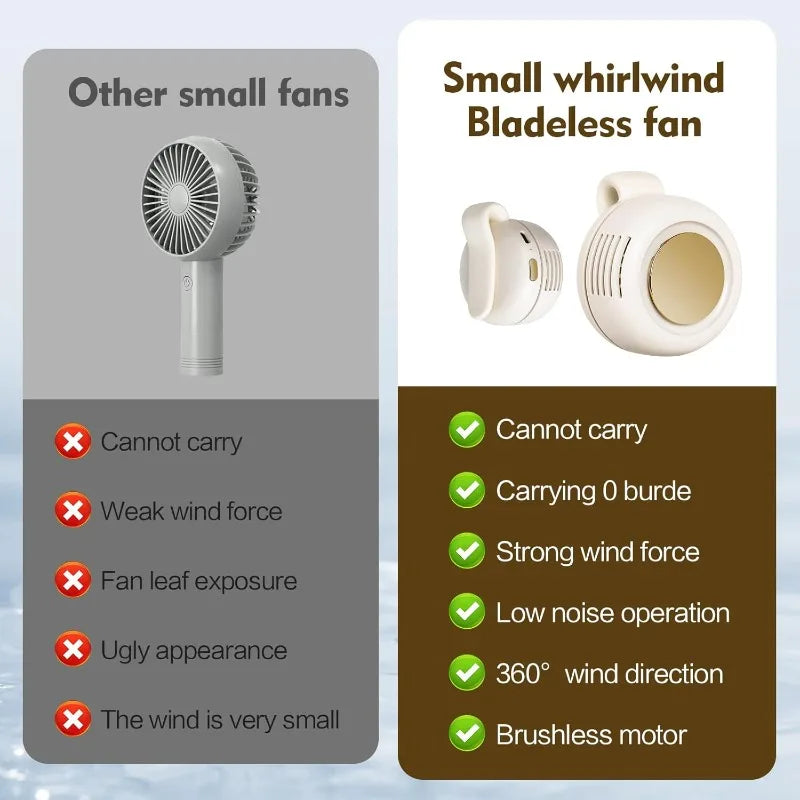 Portable Silent Mini Clip Fan (high speed)