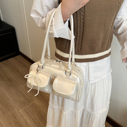 Fashionable Aura Bow Edition Versatile Shoulder Bag