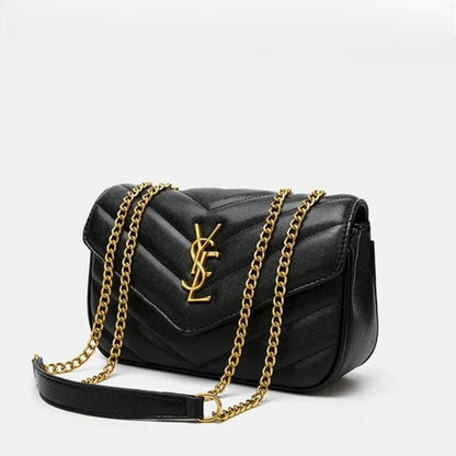 YSL Shoulder Leather Bag