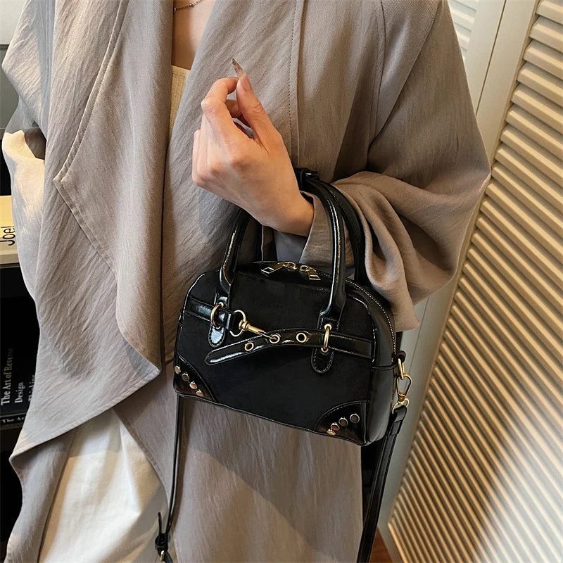 Vsper Mini Luxury Velvet Leather Aura Bag