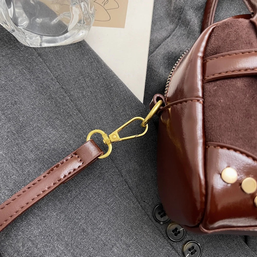 Vsper Mini Luxury Velvet Leather Aura Bag