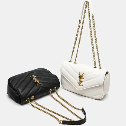 YSL Shoulder Leather Bag