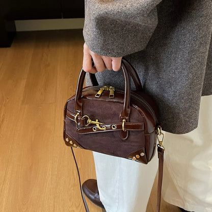 Vsper Mini Luxury Velvet Leather Aura Bag