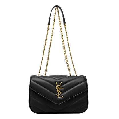 YSL Shoulder Leather Bag