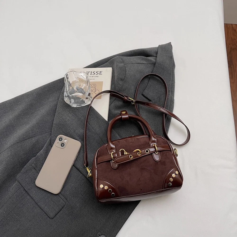 Vsper Mini Luxury Velvet Leather Aura Bag