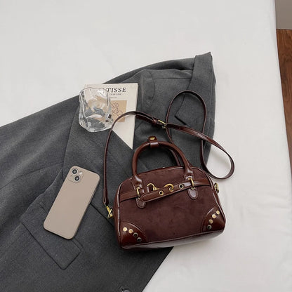 Vsper Mini Luxury Velvet Leather Aura Bag
