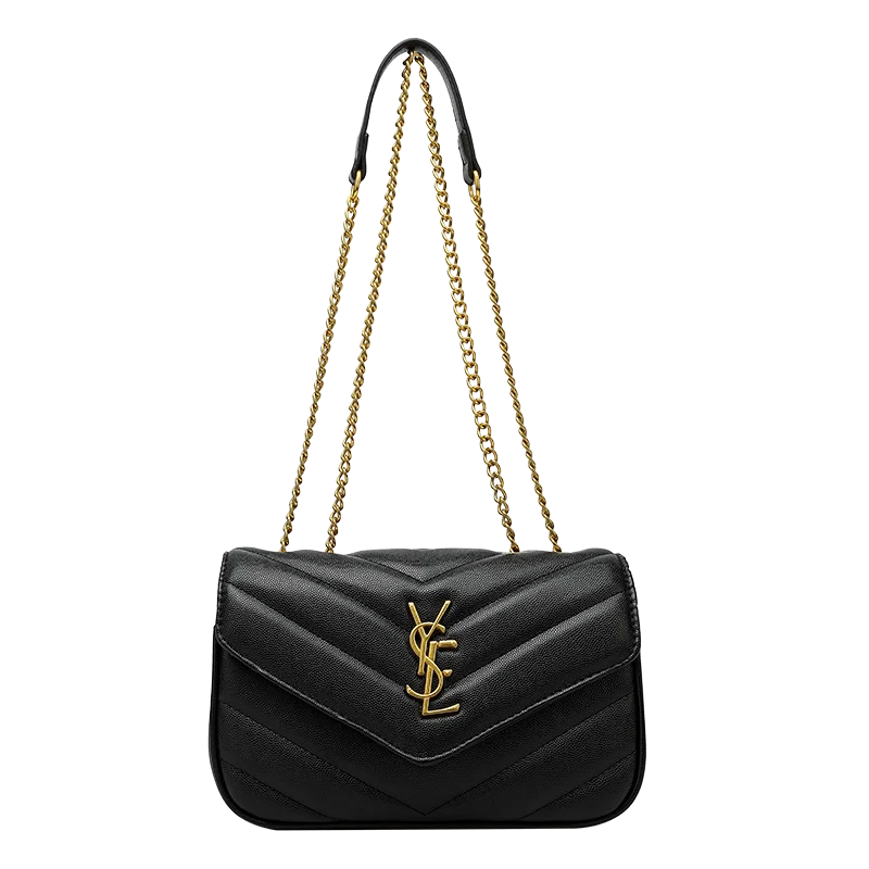 YSL Shoulder Leather Bag