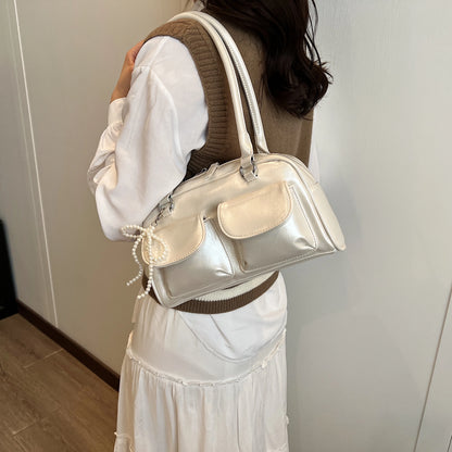 Fashionable Aura Bow Edition Versatile Shoulder Bag