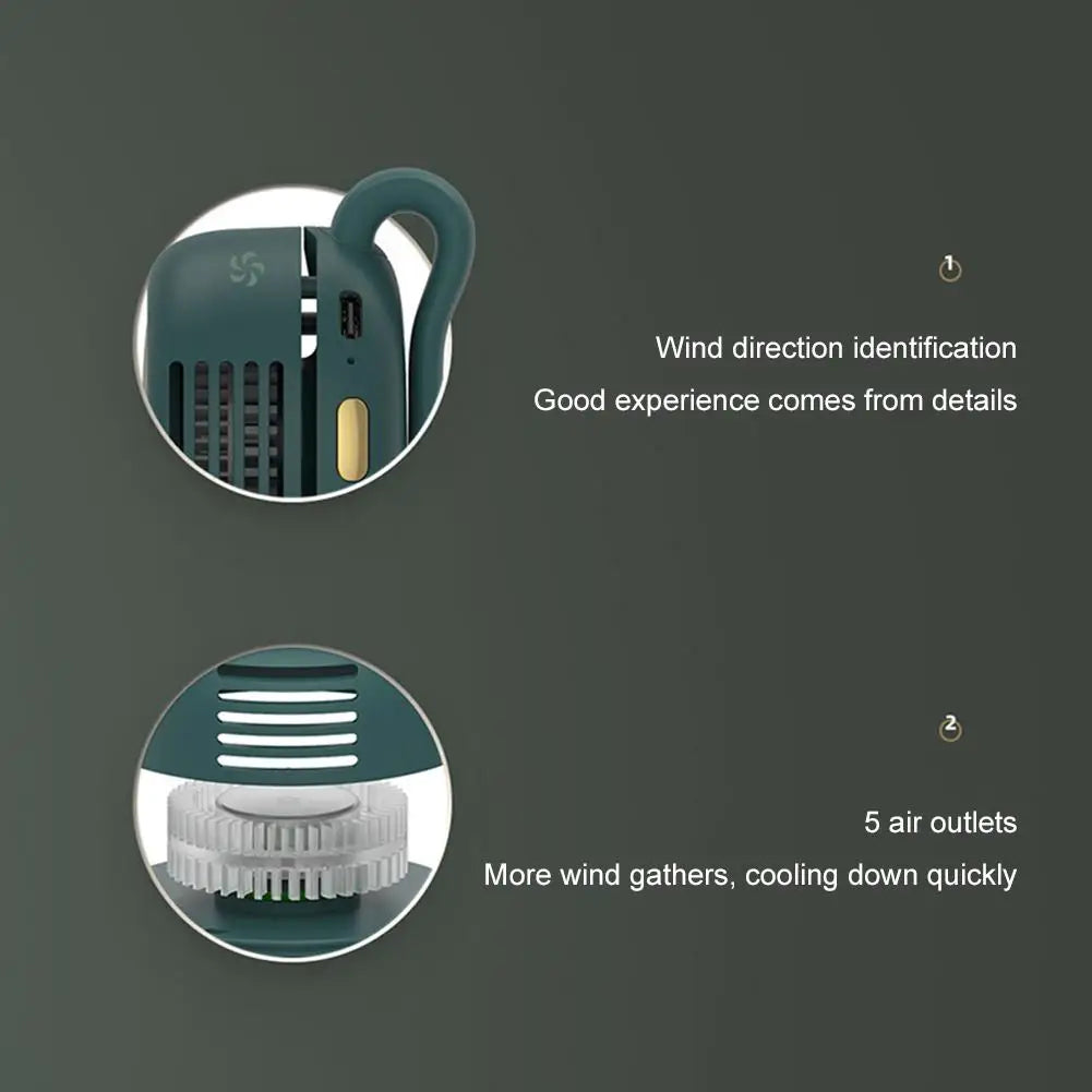 Portable Silent Mini Clip Fan (high speed)