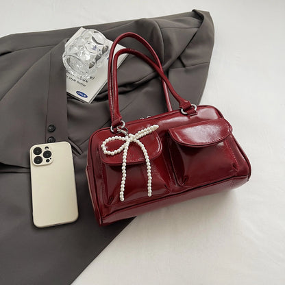 Fashionable Aura Bow Edition Versatile Shoulder Bag