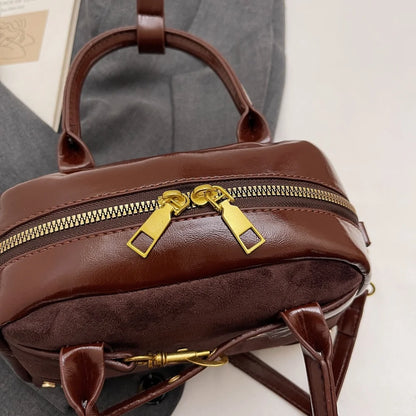Vsper Mini Luxury Velvet Leather Aura Bag