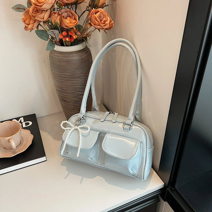 Fashionable Aura Bow Edition Versatile Shoulder Bag