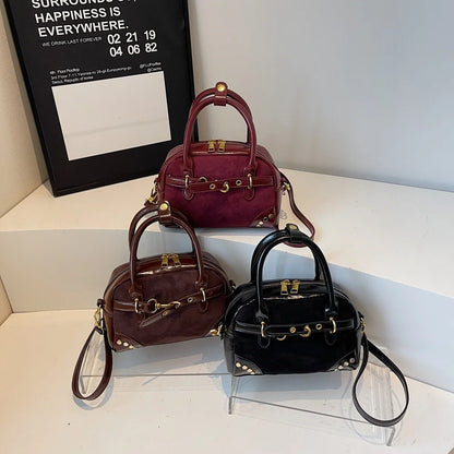 Vsper Mini Luxury Velvet Leather Aura Bag