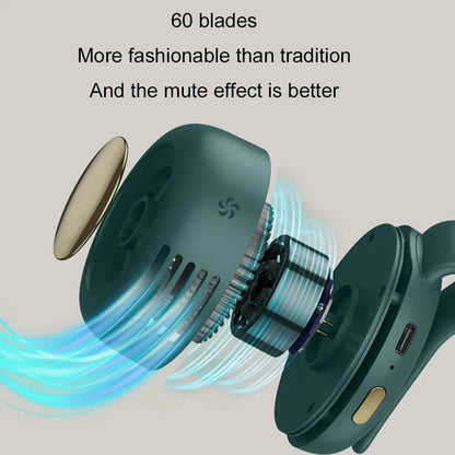 Portable Silent Mini Clip Fan (high speed)