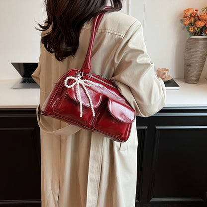 Fashionable Aura Bow Edition Versatile Shoulder Bag