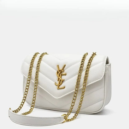 YSL Shoulder Leather Bag