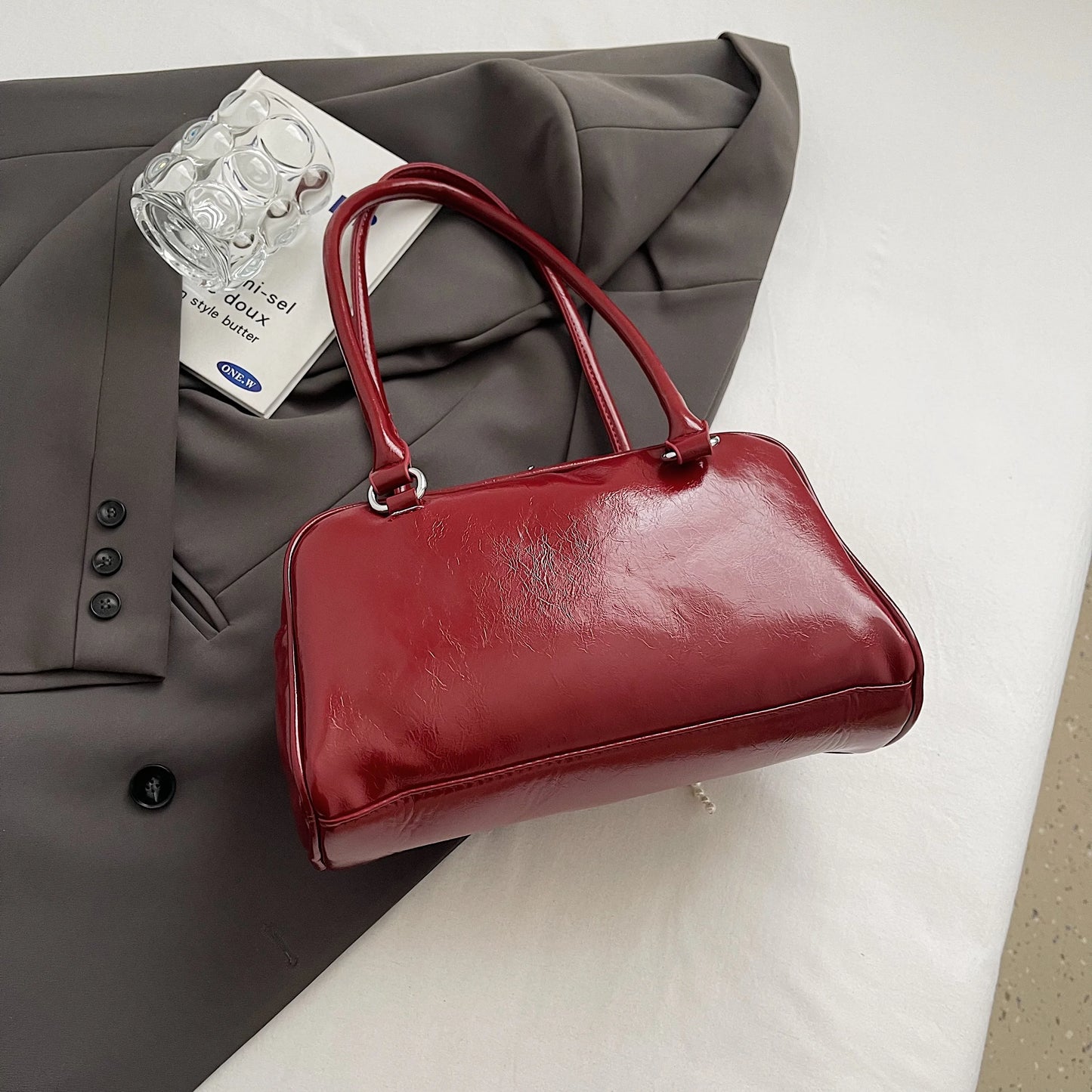 Fashionable Aura Bow Edition Versatile Shoulder Bag